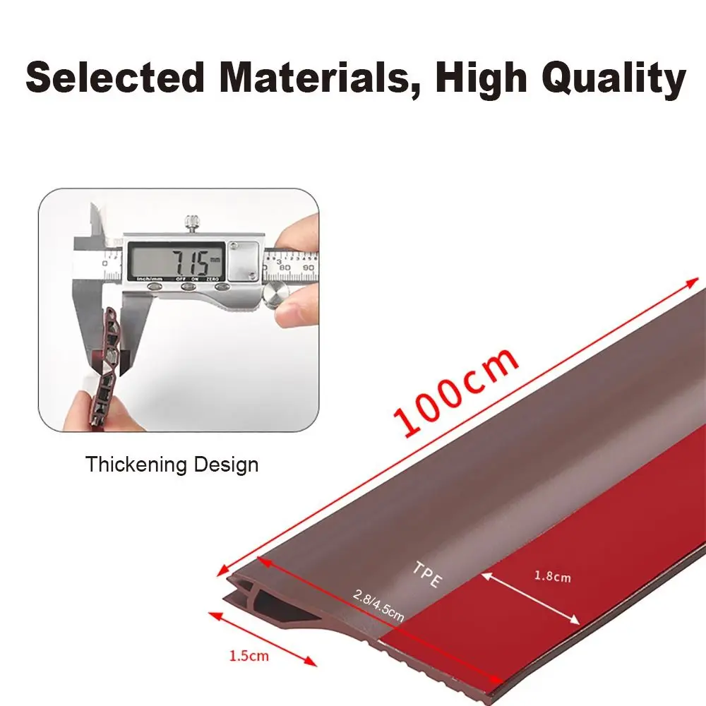 Home Bedroom Windshield Blocker Insectproof Door Draft Stopper Weather Stripping Door Bottom Sealing Strip Draught Excluder