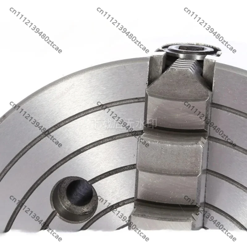 K72-200 250mm 4 Jaw Independent Manual Lathe Chuck High Precision Replacement Part