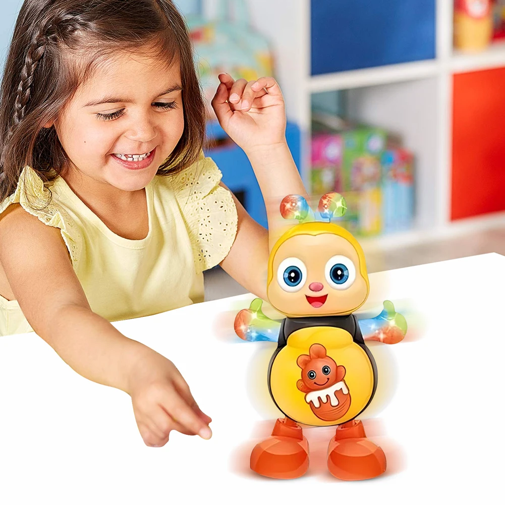 

Cartoon Musical Dancing Toy Educational Toys Interactive Singing Animal for Kids Christmas Birthday Gifts for Boys Girls