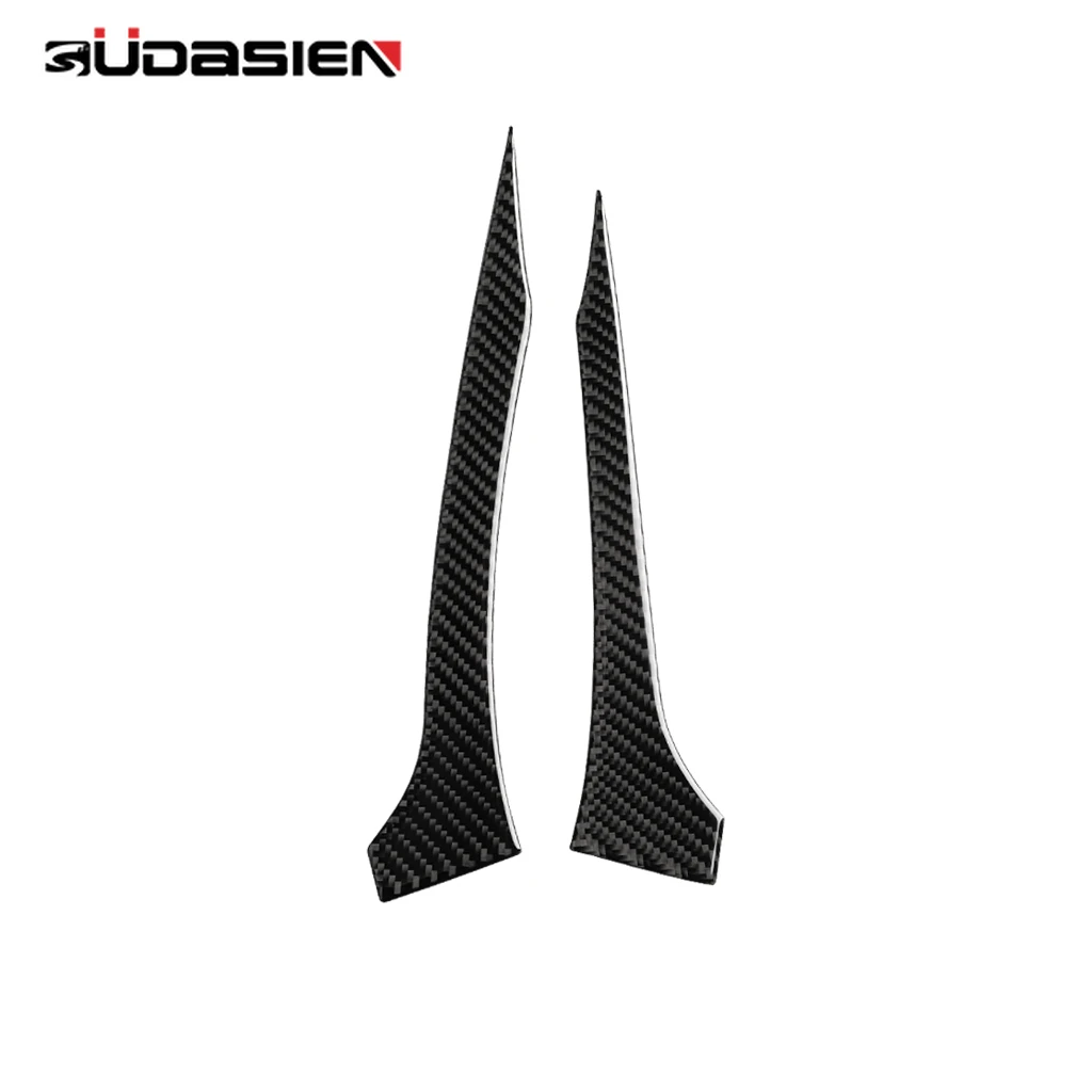 Suitable for BMW 5 Series G38 2018 Car Rearview Mirror Anti-collision Strip Decorative Sticker Carbon Fiber Modification