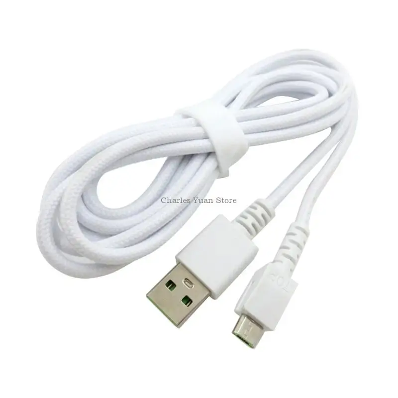 

Durable Micro USB Cable Quick Charging Wire for Naga Wireless Mouse Braided Charging Cable Powerline Accessories