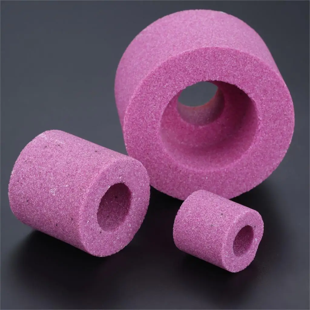 1Pc 60# Abrasive Grinding Wheel Ceramic Corundum Cup Buffing Polishing Wheel Marble Metals Ceramics Knife Grinder Tool