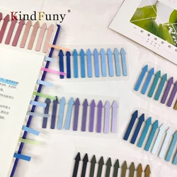 KindFuny-1200 hojas transparentes fluorescentes, pestañas de índice, flecha, banderas, nota adhesiva para marcador de página, planificador, pegatinas, oficina, escuela