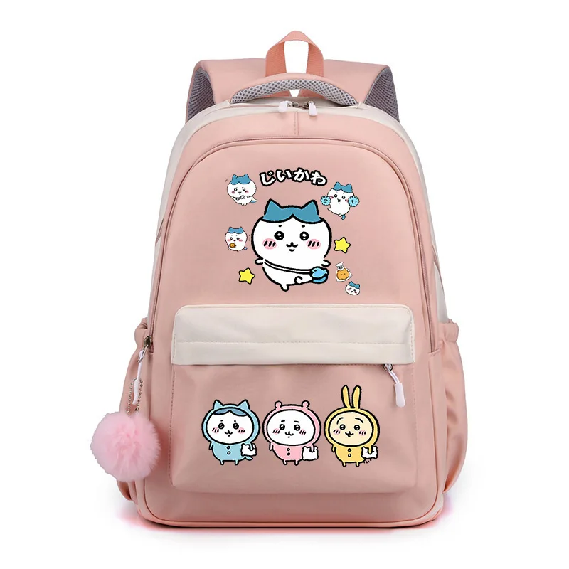 Usagi Hachiware Chiikawa Backpack Kawaii Student Travel Backpack Storage Bag Kawaii Cartoon Anime Figure Friend Birthday Gift
