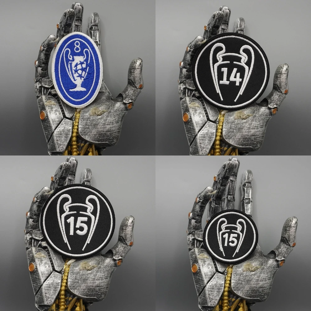 Champion-Abzeichen, bestickte Aufnäher, Applikationen zum Aufnähen, Punk-, Biker-, Band- und Rock-Kleidungsabzeichen, mit Klettverschluss oder zum Aufbügeln, individuell anpassbar – Detail 1