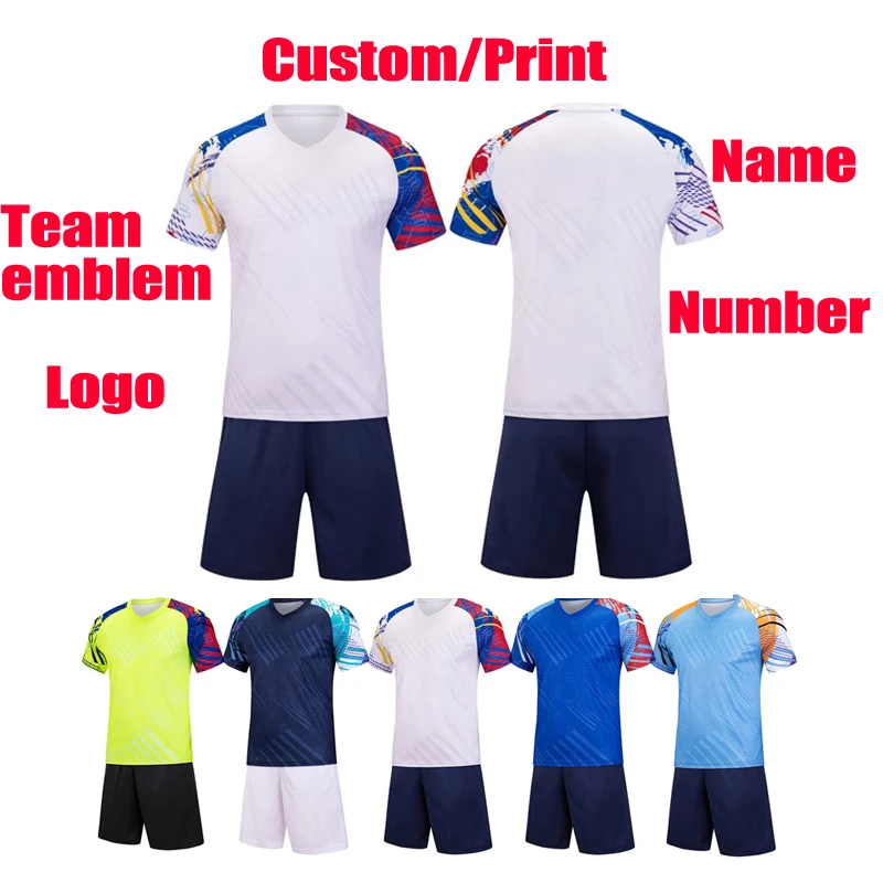 Uniformes de fútbol personalizados, ropa de entrenamiento de fútbol para adultos y niños, conjuntos de ropa de fútbol para hombres y niños,