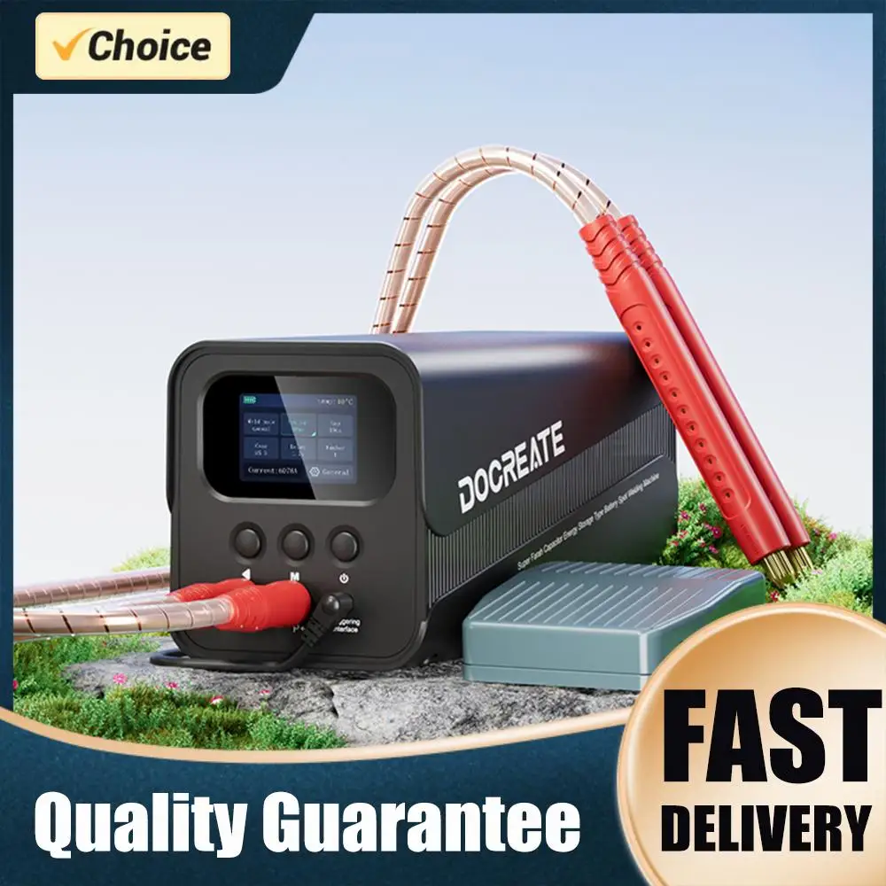 

Spot Welder 99 Gears Adjustable Portable Spot Welder 2 Inch LCD Screen for Battery Packs DIY & Repair