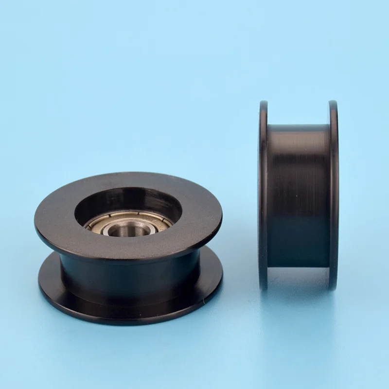 1pcs 8*40*16.5mm grooved H groove, 608zz bearing, belt guide wheel, plastic roller wheel, POM roller pulley