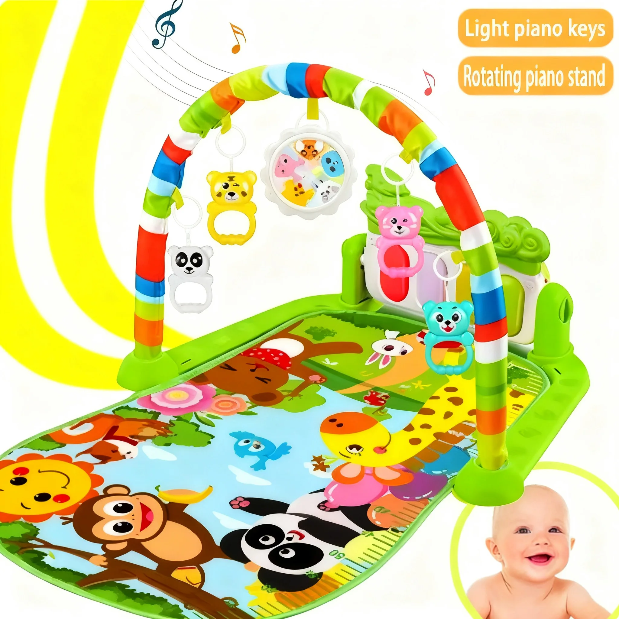 سجادة لعب موسيقية للأطفال مع ل - مراجعة Kids Educational Mat وسعره