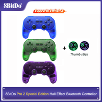 8Bitdo Pro 2 Hall Effect Joystick Bluetooth Controller Wireless Gamepad for Switch /Switch 2 PC macOS Android Steam Raspberry Pi