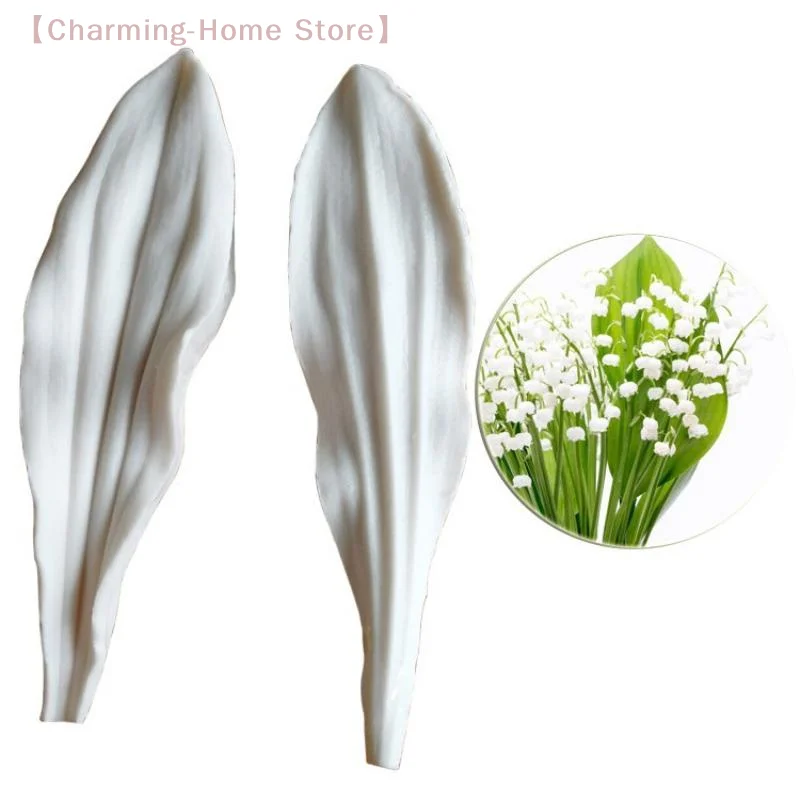 【M】Lily Of The Valley Veiners Silicone Molds Fondant Sugarcraft Gumpaste Clay Water Paper Cake Decorating Tools