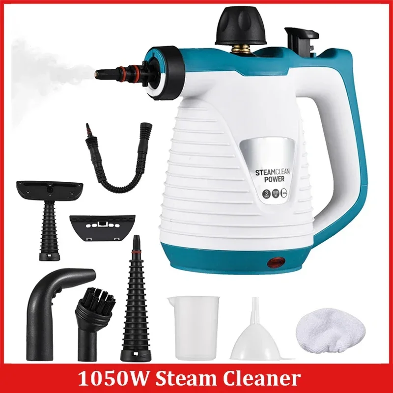 1050W Steam Cleaner High Temperature Sterilization Air Conditioning Kitchen Hood Car Cleaner Home Appliances