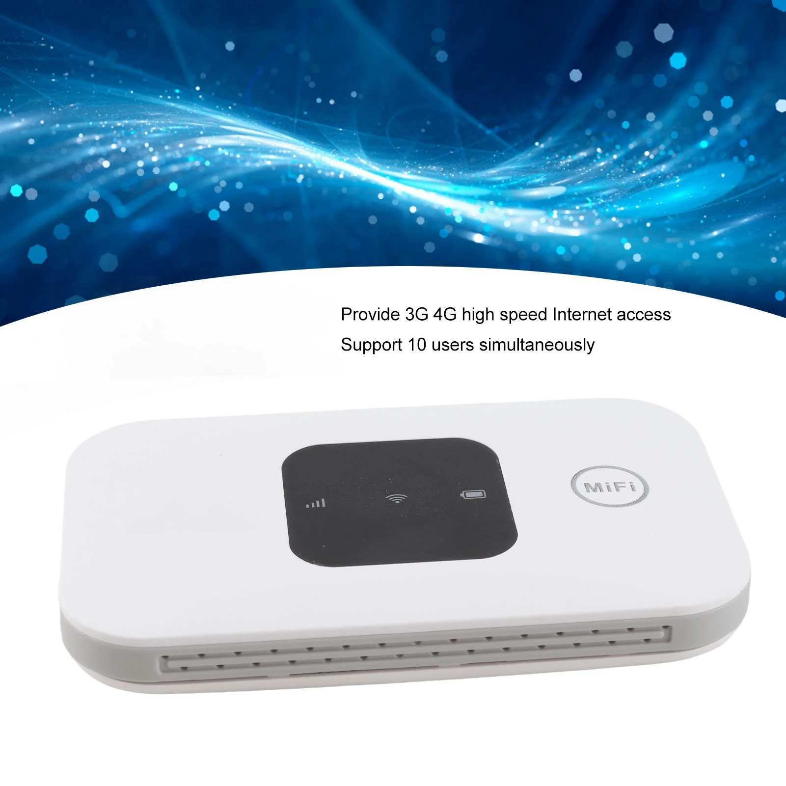 ポータブル Wifi 高速ホワイトポータブル小型 4G モバイル WiFi ホットスポットルーター電話ラップトップデスクトップタブレット用屋外旅行