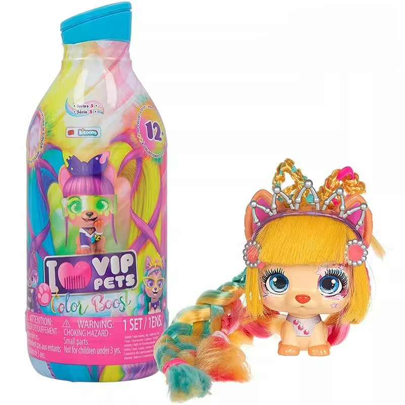 

Новая коса для волос для собак, милая игрушка-сюрприз для домашних животных, ручная модель, подарок для детей