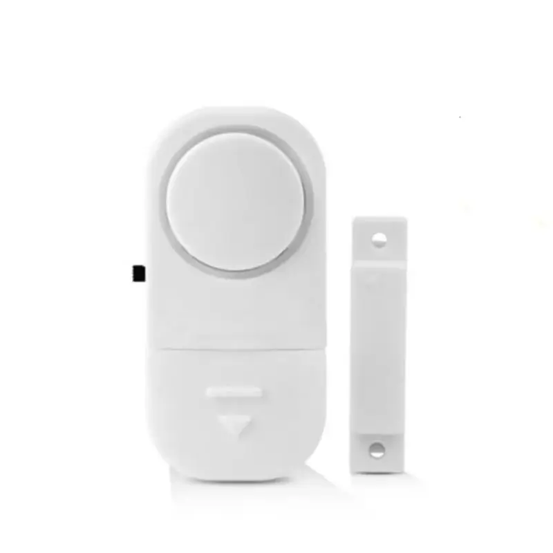 Wireless Home Security Burglar Alarm, Magnetic Sensor Door Window Alarm, 80dB, Self-adhesive Door Alarm for Home Hotel