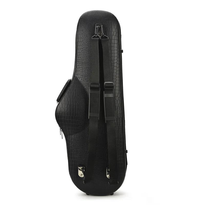 Leather Tenor Saxophone Bag Lightweight Shockproof Wear-resistant Portable Shoulders Saxophone Bag Musical Instrument Accessory