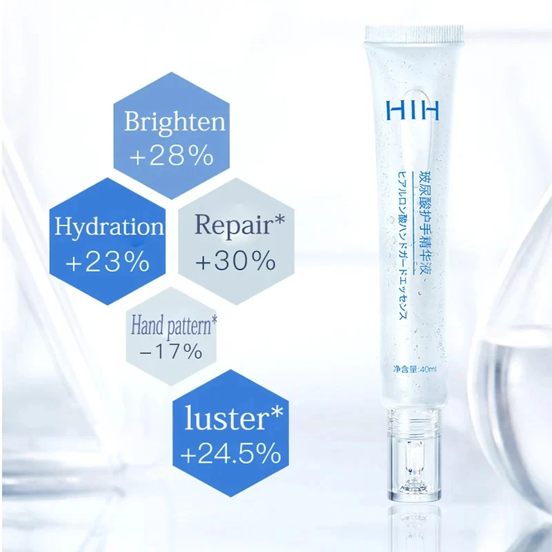 HIH 히알루론산 핸드 크림, 보습 리페어, 각질 제거 케어, 보습, 건조 방지, 한국 스킨 케어, 3 개