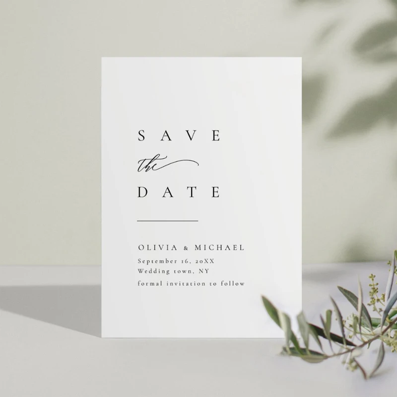 10pcs Personalized Save The Date Wedding Invite, Custom Save The Date Invitations Save The Date Wedding Card, Save The Date Card