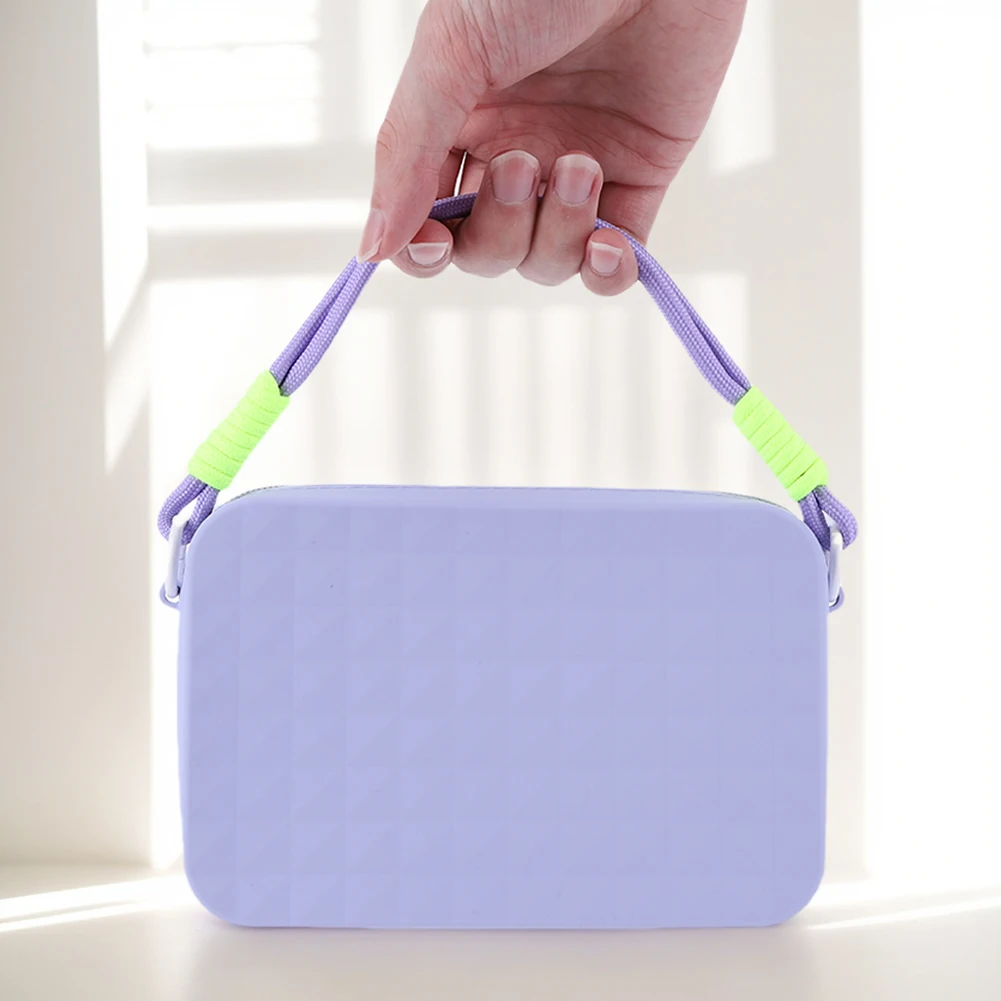 حامل هاتف مزود بحقيبة تخزين من السيليكون مع موصل حقيبة شاطئ بحبل سعة كبيرة لحقيبة حمل Bogg #4