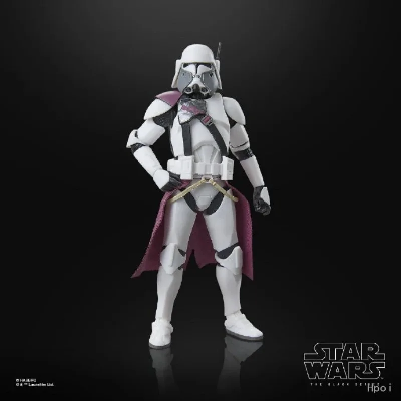 Original Hasbro Star Wars The Black Series Revenge of The Sith CLONE COMMANDER BACARA Action Figure Model Birthday Gifts view 4