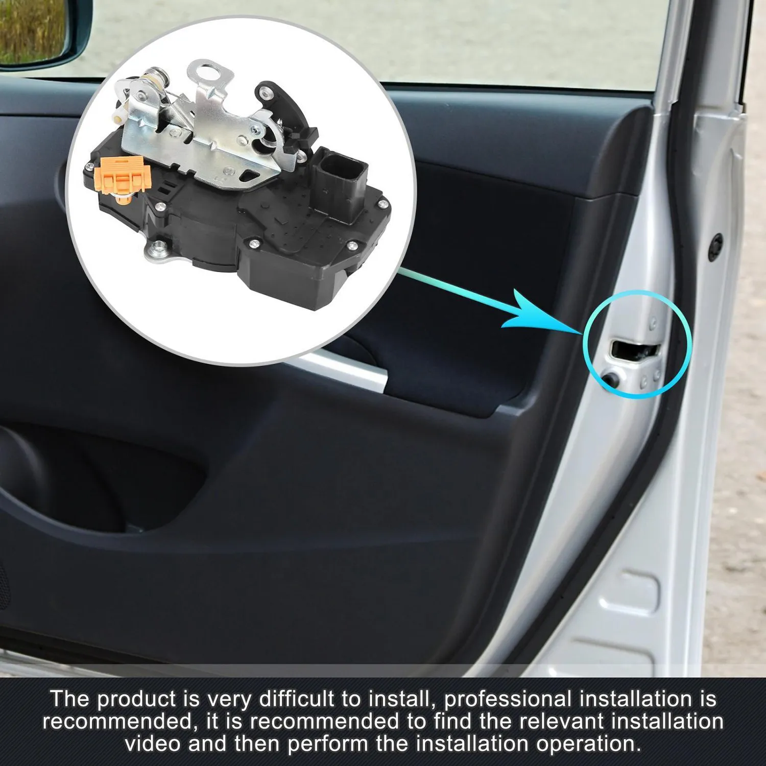 

AU34-1 шт. привод дверного замка задний новый для GMC Yukon Sierra Chevy Silverado Cadillac Escalade 2007-2014 гг.