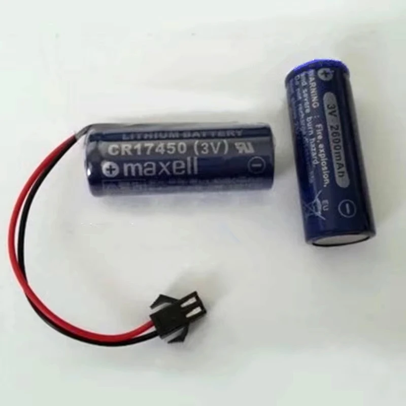CR17450 3V 2600mAh PLC Industrial Control Lithium Battery Pack