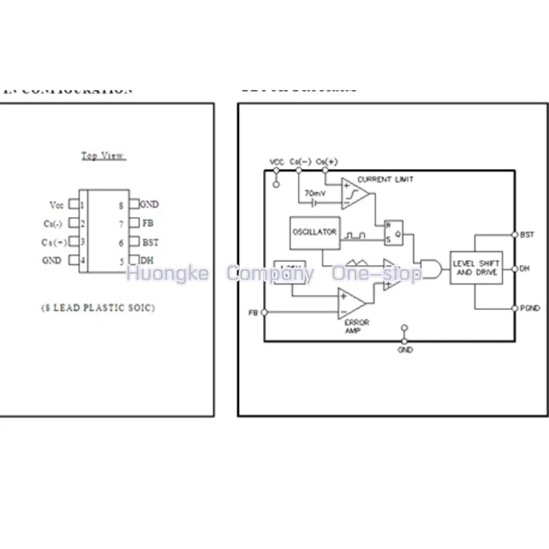 5pcs/lot SC1101CS-TR SC1101CSTRT SC1101CS SOP8  VOLTAGE MODE PWM CONTROLLER