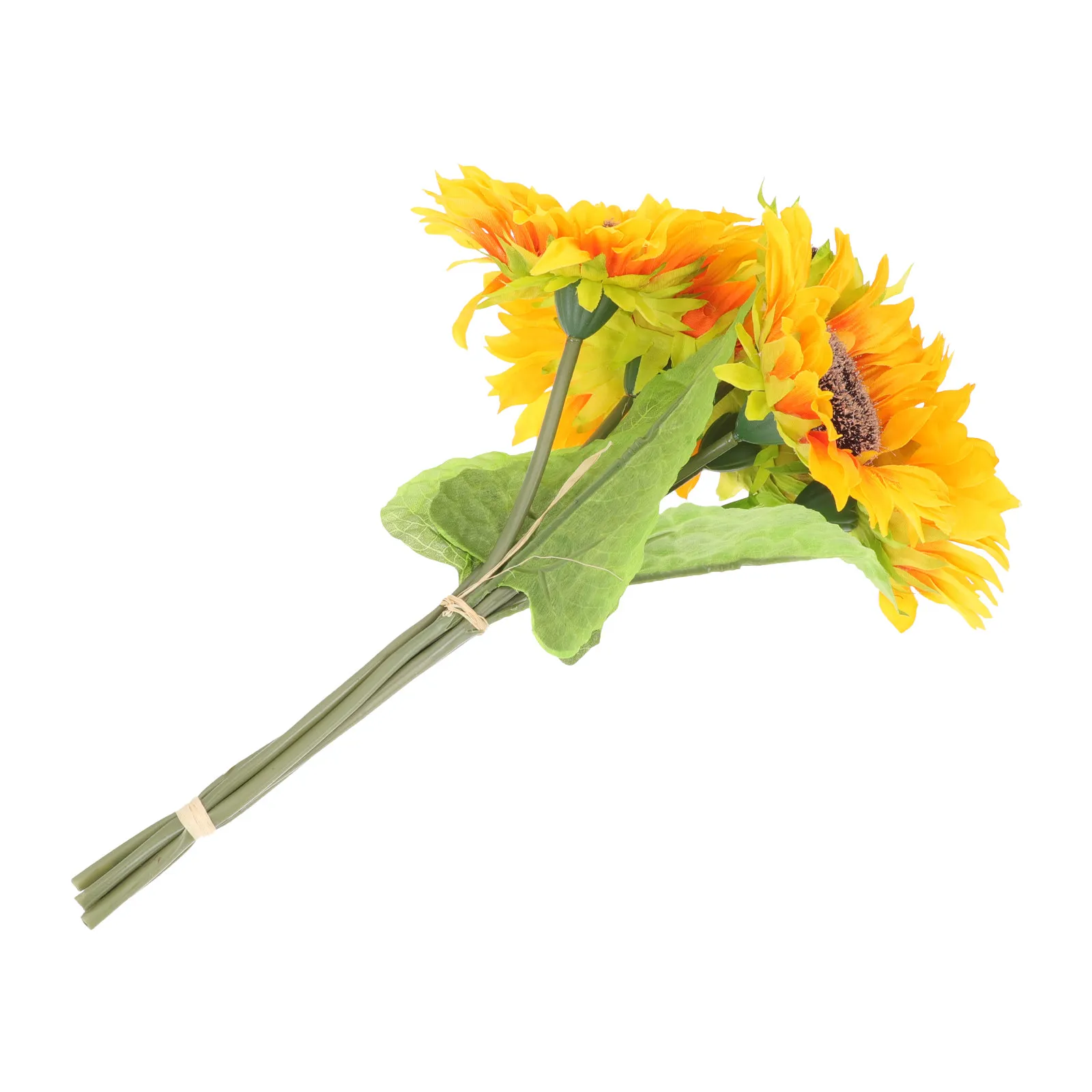 

Delicate Imitation Sunflower Decorative Fake Sunflower Ornament for Wedding Party Vase Arranging Photography Props Simulation