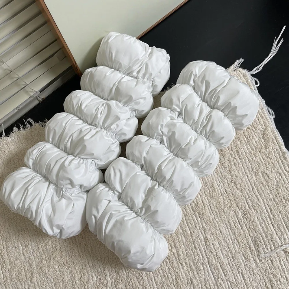 موضة سميكة أسفل القطن تدفئة الساق رقيق منتصف العجل الجوارب فضفاضة غطاء للقدم حماية الرياح الأحذية الدافئة غطاء النساء #2