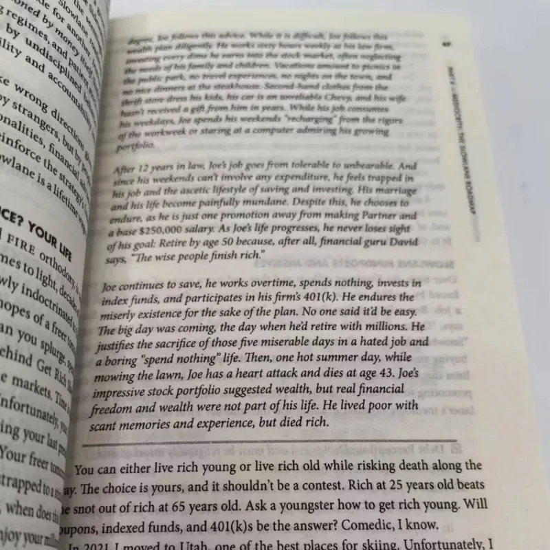 المليونير Fastlane من تأليف MJ DeMarco يكسر رمز الثروة والمعيشة الغنية لغطاء الورق مدى الحياة باللغة الإنجليزية