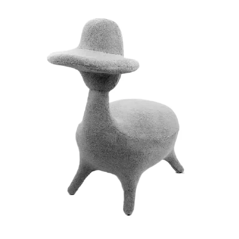 

Living room mobile game chair modern creative Internet celebrity sofa single chair pony lamb chair