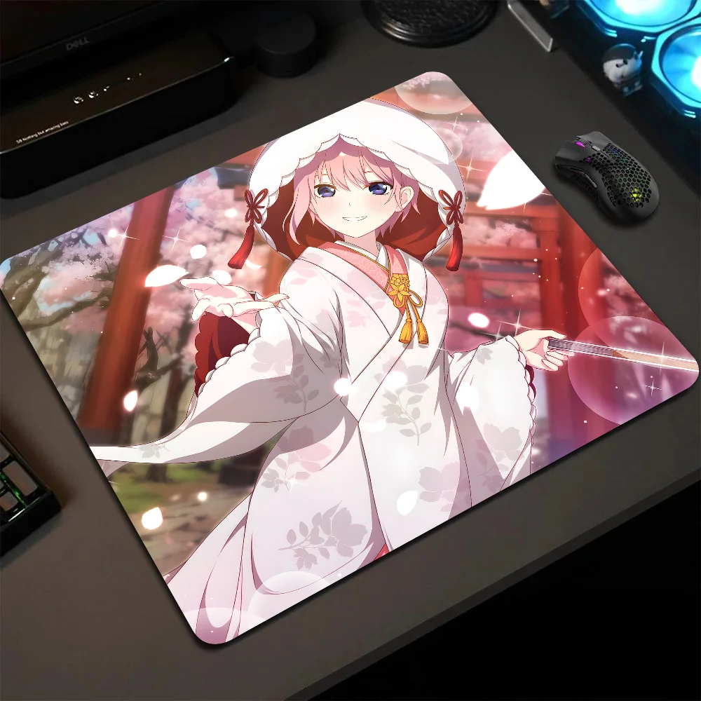 

Ichika Nakano The Quintessential Quintuplets Anime Mousepad Small LockEdge Mouse Pad Gamers Computer Desk Pad Anti-slip Rubber