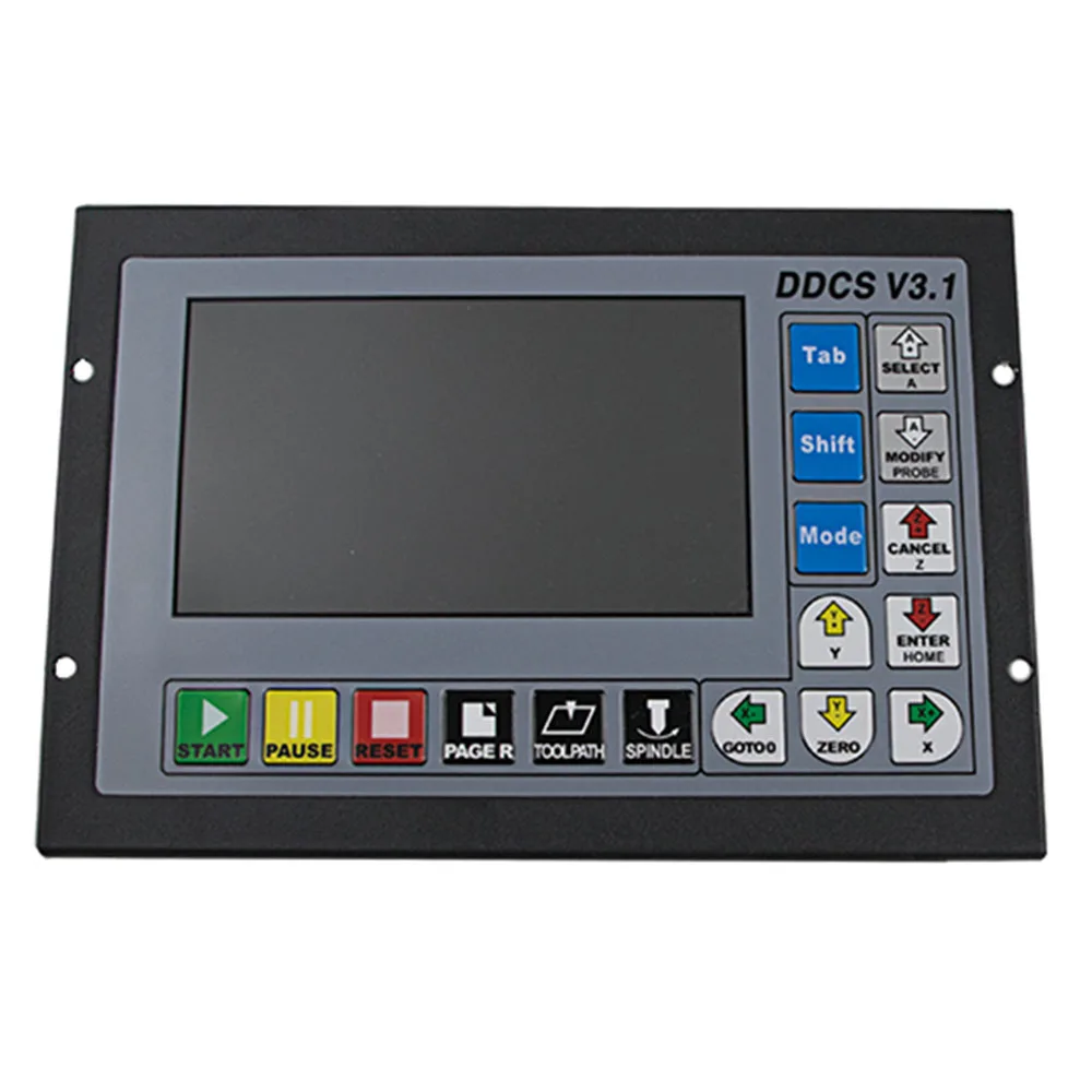 Cnc Ddcsv3.1 3-axis 4-axis G-code Independent Offline Controller + Mpg Handwheel 75w24v For Engraving And Milling Machine