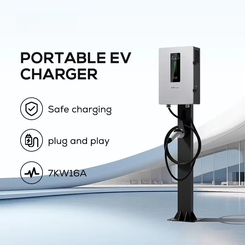 20Kw 30Kw 40Kw Wall Mounted Ev Home Charging Stations Gbt Ccs2 Car Electric Chargers 7Kw Fast Dc Ev Charger