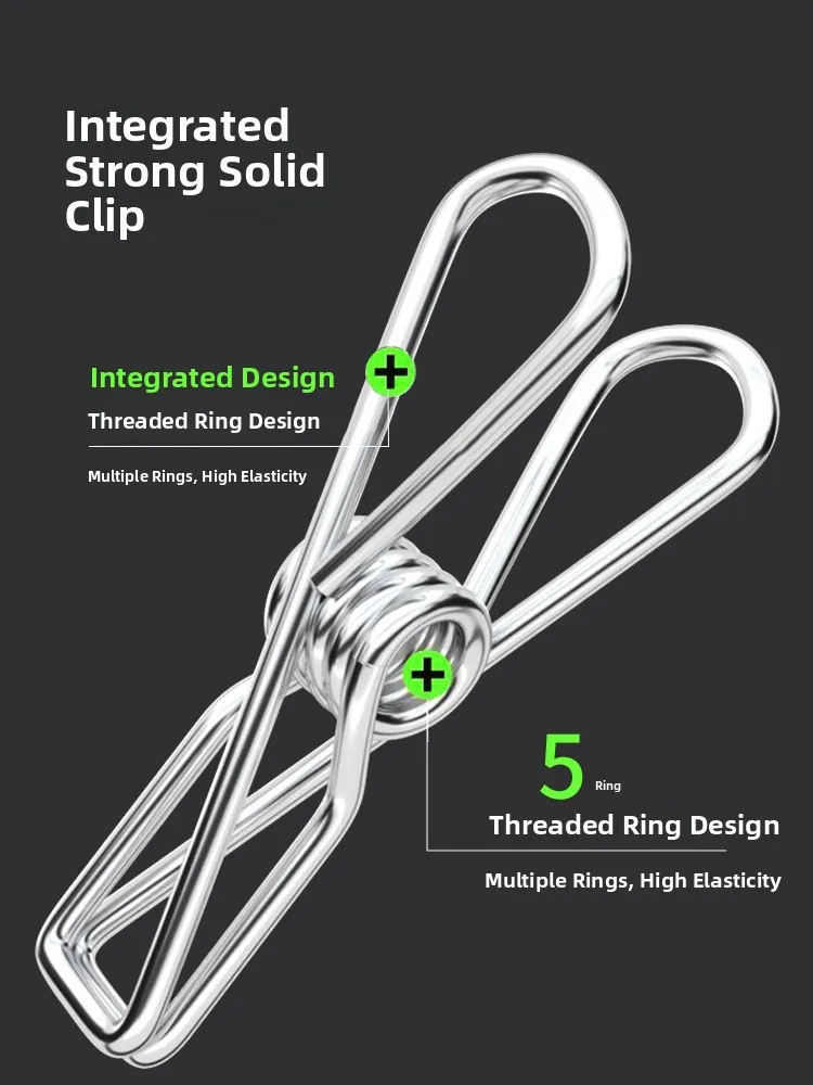 

Stainl Steel Foldable Clothesline Multiple Clips Underwear Drng Ra Windproof Home Dormi Laundry Clothes Drng Ra
