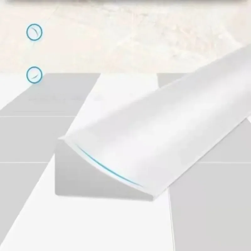 Küche Silikon Wasser Halte Streifen Selbst-klebe Dichtung Halte Streifen Trennung Dusche Wasser Stopper Streifen Werkzeug 1/2/3/4/5m