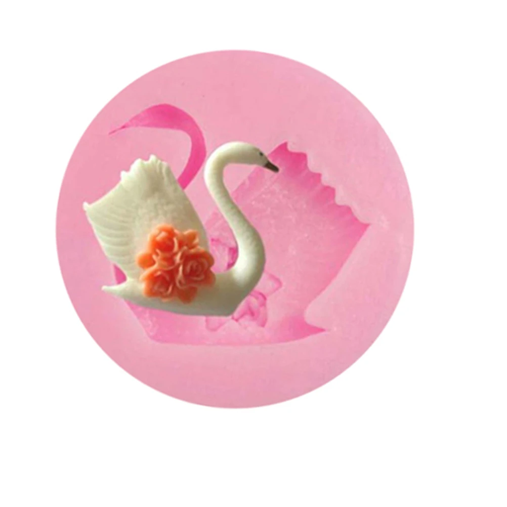 

Creative Swan Cake Mold Baking Mold Cake Fondant Chocolate Candy Diy Molds Creative Fondant Molds For Party Baking Pan