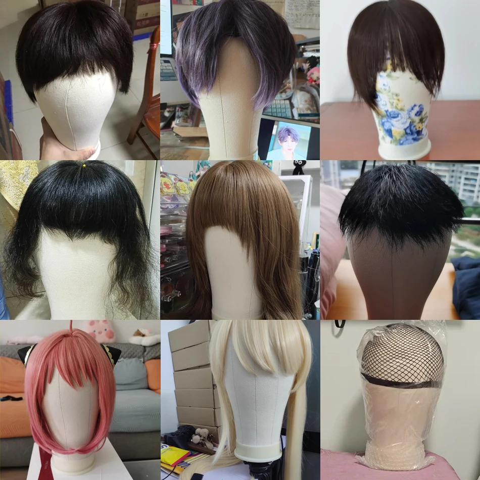 Adjustable Wig Tripod Stand for Display and Training