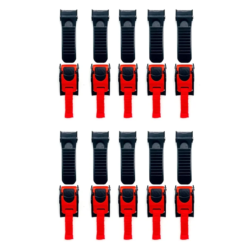 

Motorcycle Helmet Accessories 10PCS Quick Release Clip Chin Strap Pull Buckle Bike