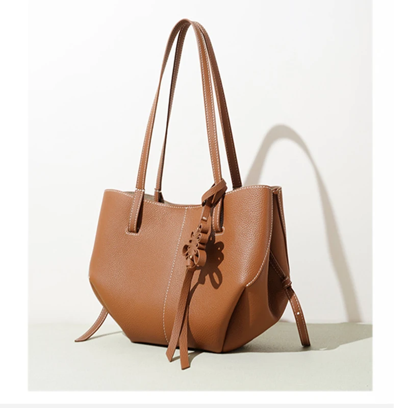 

MENDY 2025 трендовая женская сумка-тоут, сумка на плечо из натуральной кожи, маленькие/средние/большие вместительные сумки из натуральной кожи, новинка