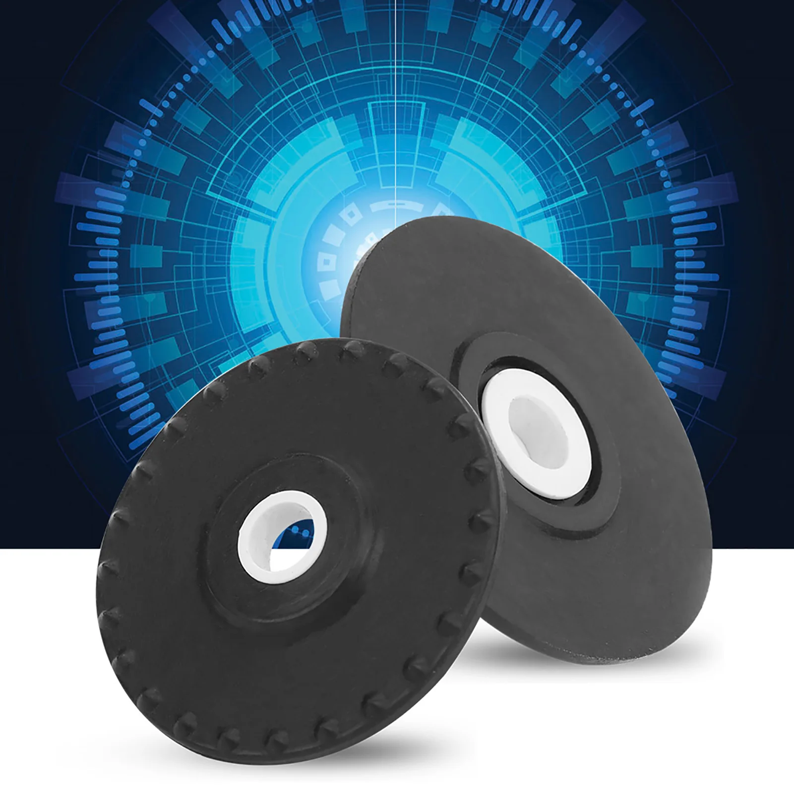 2pcs Knitting Machine Rubber Wheel Assembly Bracket Accessories For Brother KH868