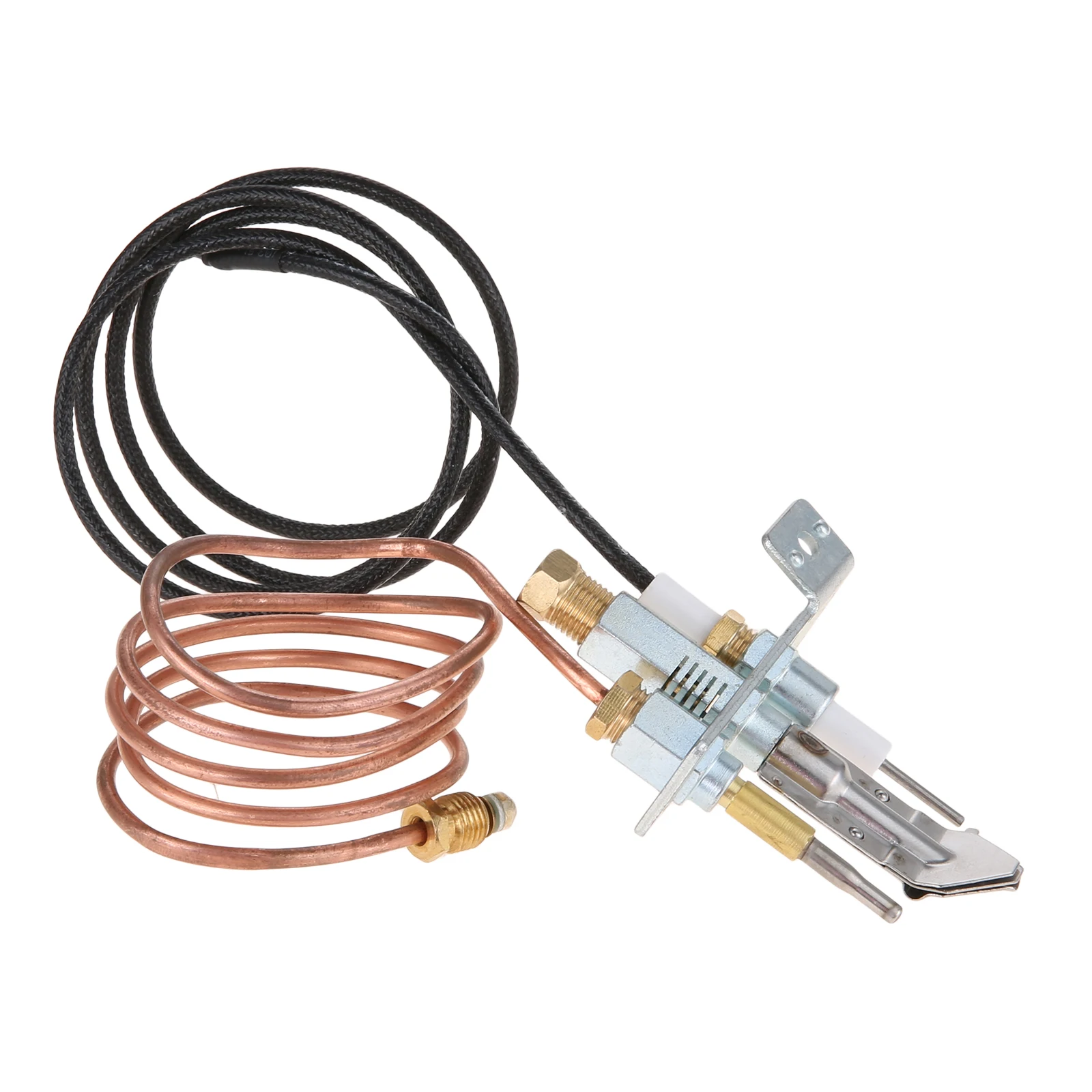 Liquefied Gas Water Heater Wire End M9*1 Thermocouple & Ignition 900mm Safety Pilot Burner Kits for Fireplace/Thermocouple Parts