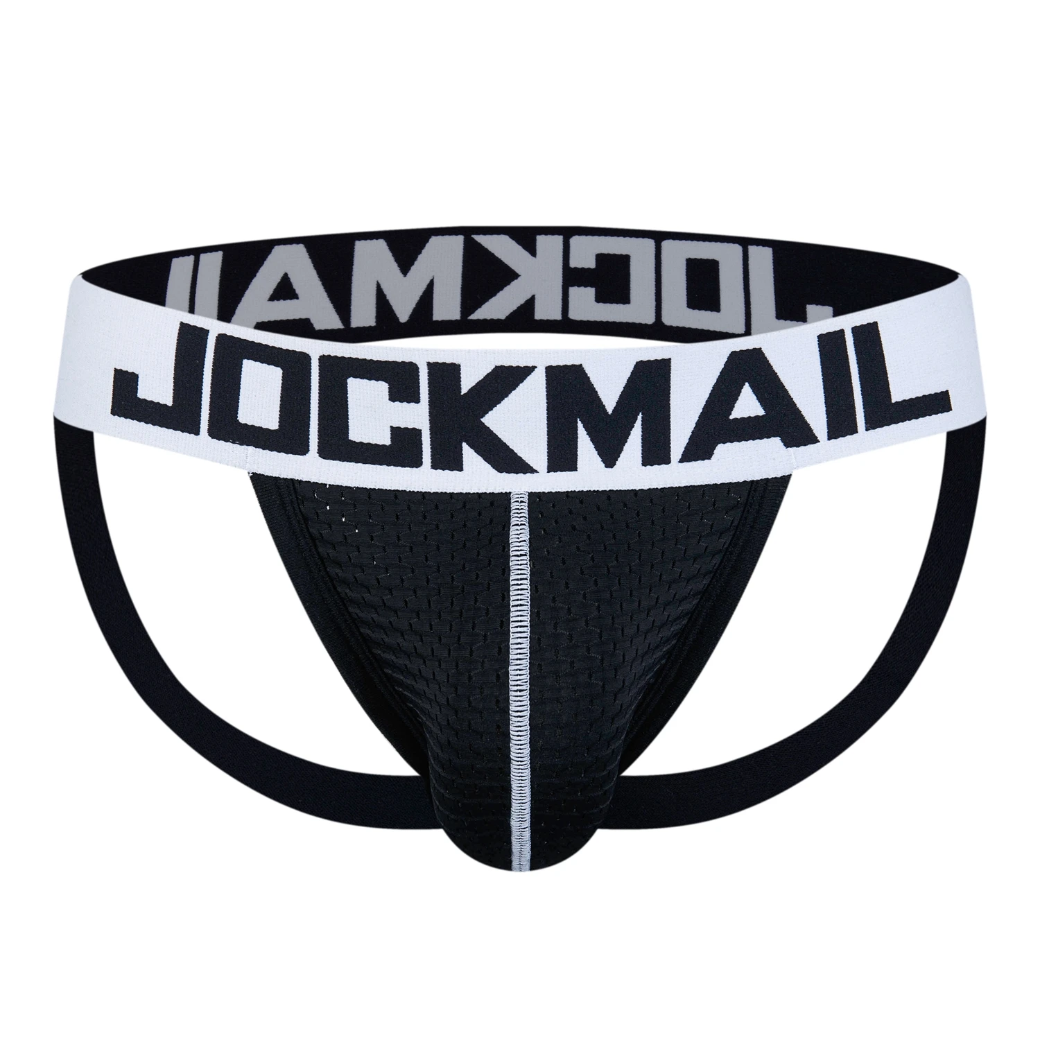 JOCKMAIL-suspensorio Sexy Gay para Hombre, ropa interior con bolsa para pene, Tanga de camuflaje, bragas de malla, Cueca