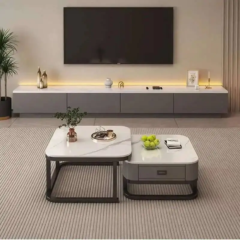 

Muebles Nordic Shelf Дизайнерские подставки для телевизора Стол для спальни Телевизор для гостиной Современный роскошный модный уникальный телевизор Итальянская мебель