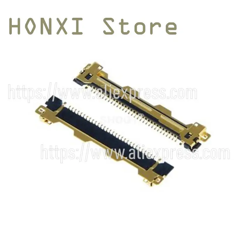 Interfaz LVDS de conector de 40 a 50 pines, 10 piezas, 0,5mm de distancia entre 30P LCD, 0,4mm