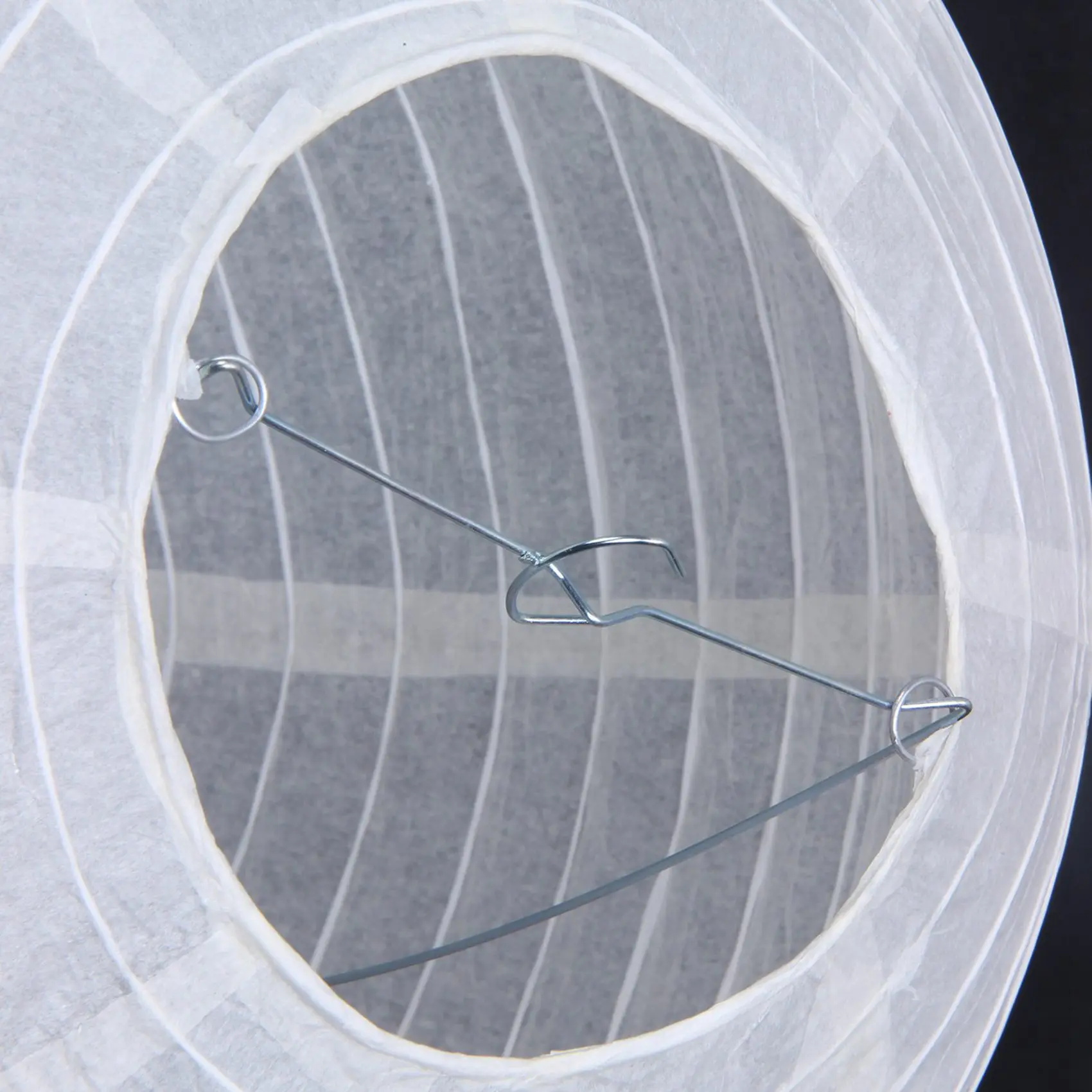 F-F 2 X abajur de lanterna de papel japonês chinês para festa de casamento, 40 cm (16 polegadas) branco cremoso