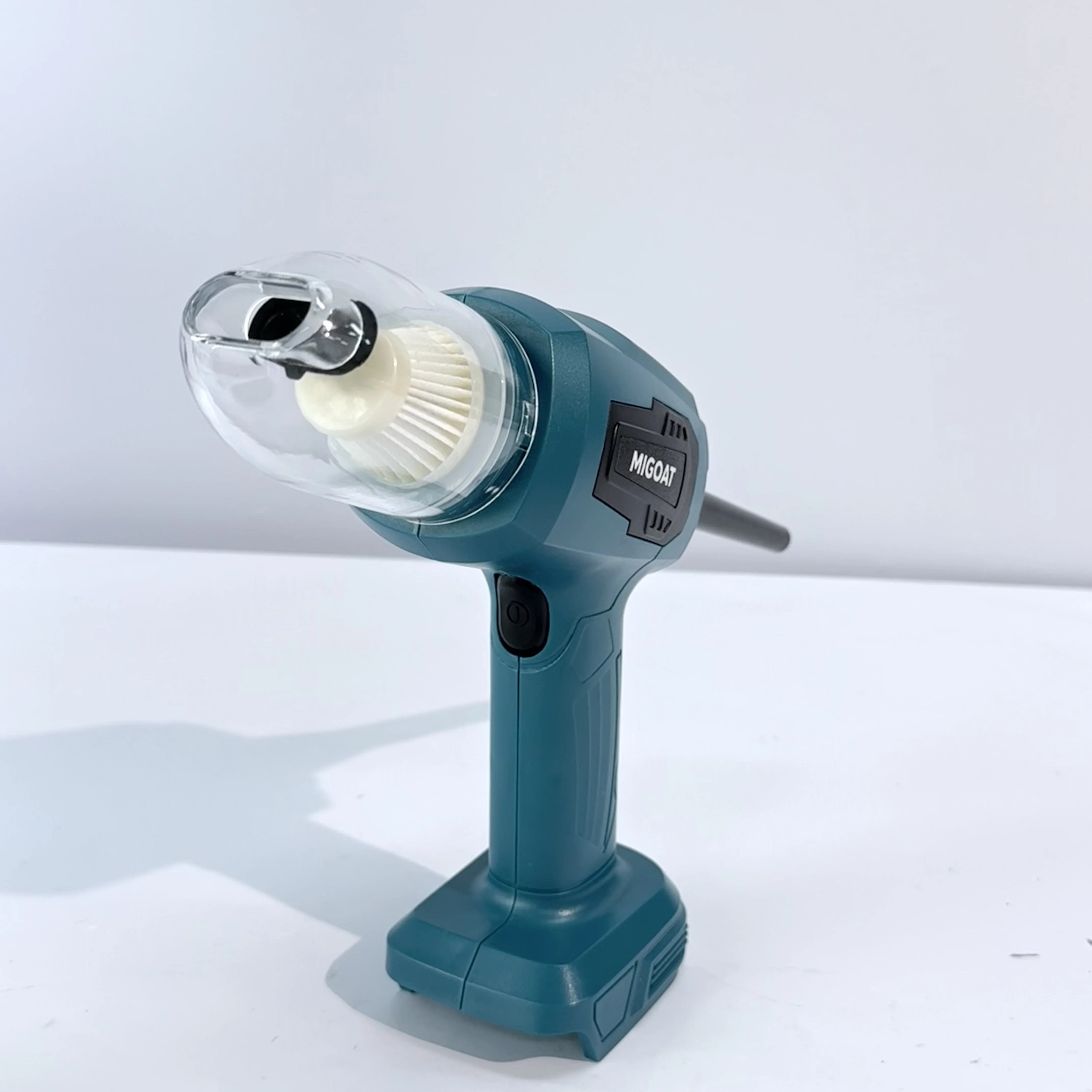 مكنسة كهربائية MIGOAT 2 في 1، منفضة كهربائية شفط قوية 10 كيلو باسكال، منفاخ غبار الكمبيوتر، لبطارية ماكيتا 18-21 فولت