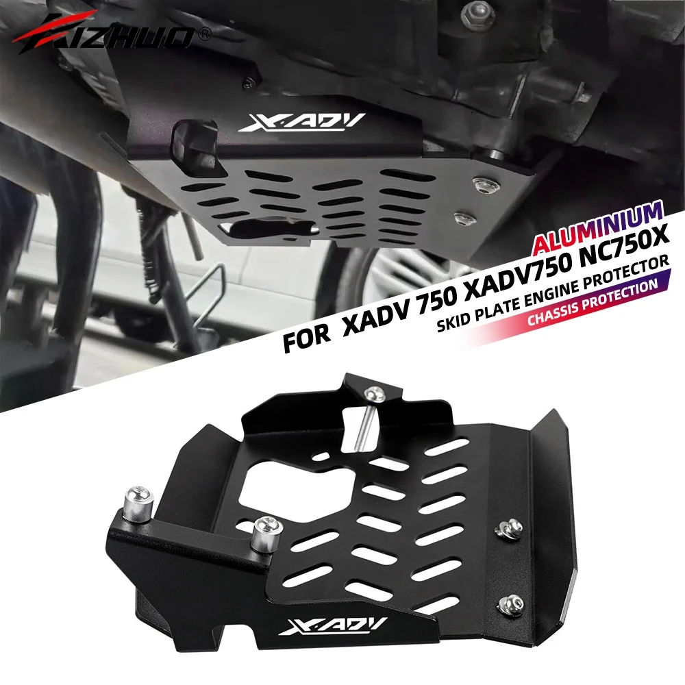 

2023 For Honda X-ADV X ADV XADV 750 2018-2020 2021 2022 NC750X Scooters XADV750 Skid Plate Bash Frame Guard protection cover
