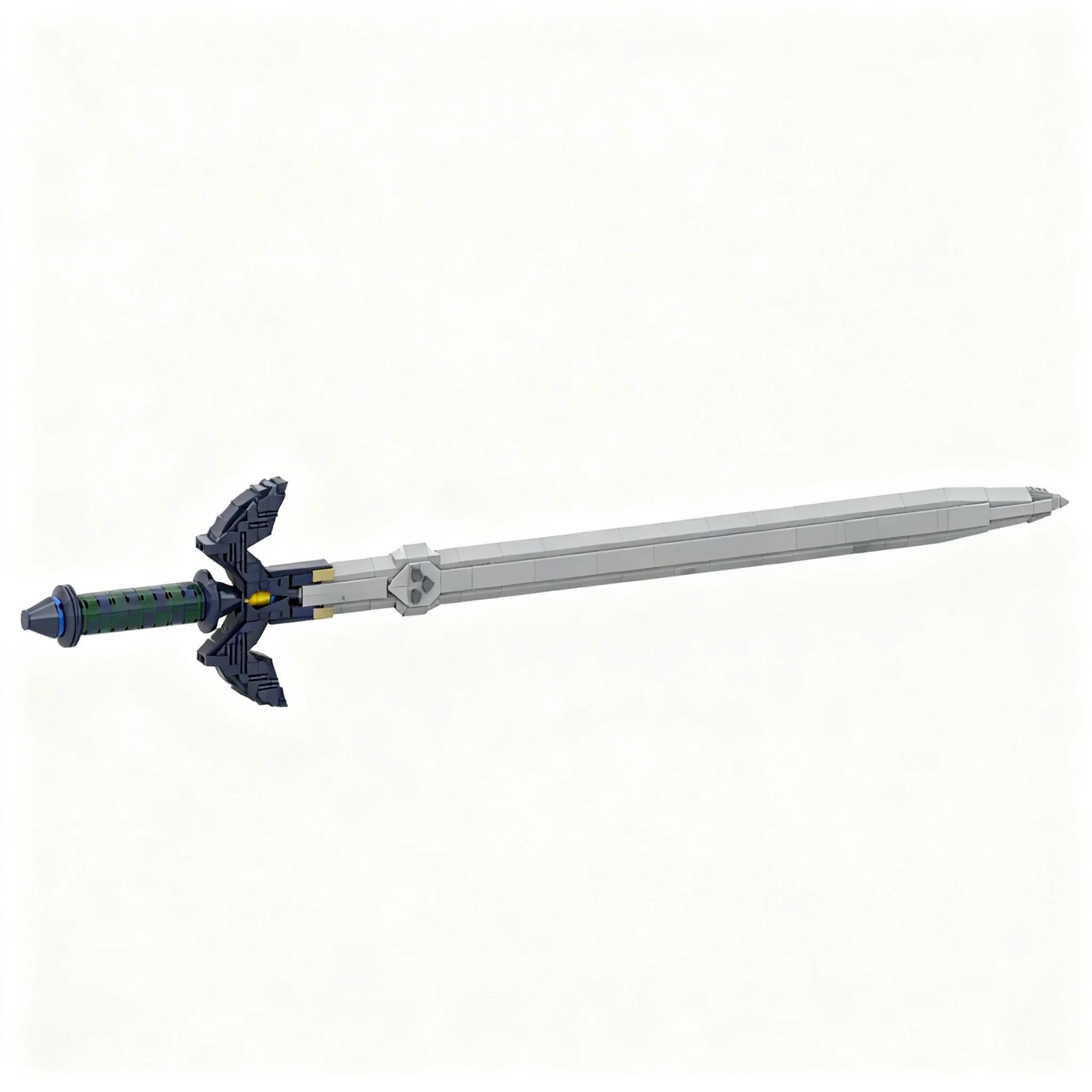 619pcs MOC Master Sword The Legend Zelda Breath Castle Model Toy Building Blocks Architecture Christmas Gifts DIY Kids Idea