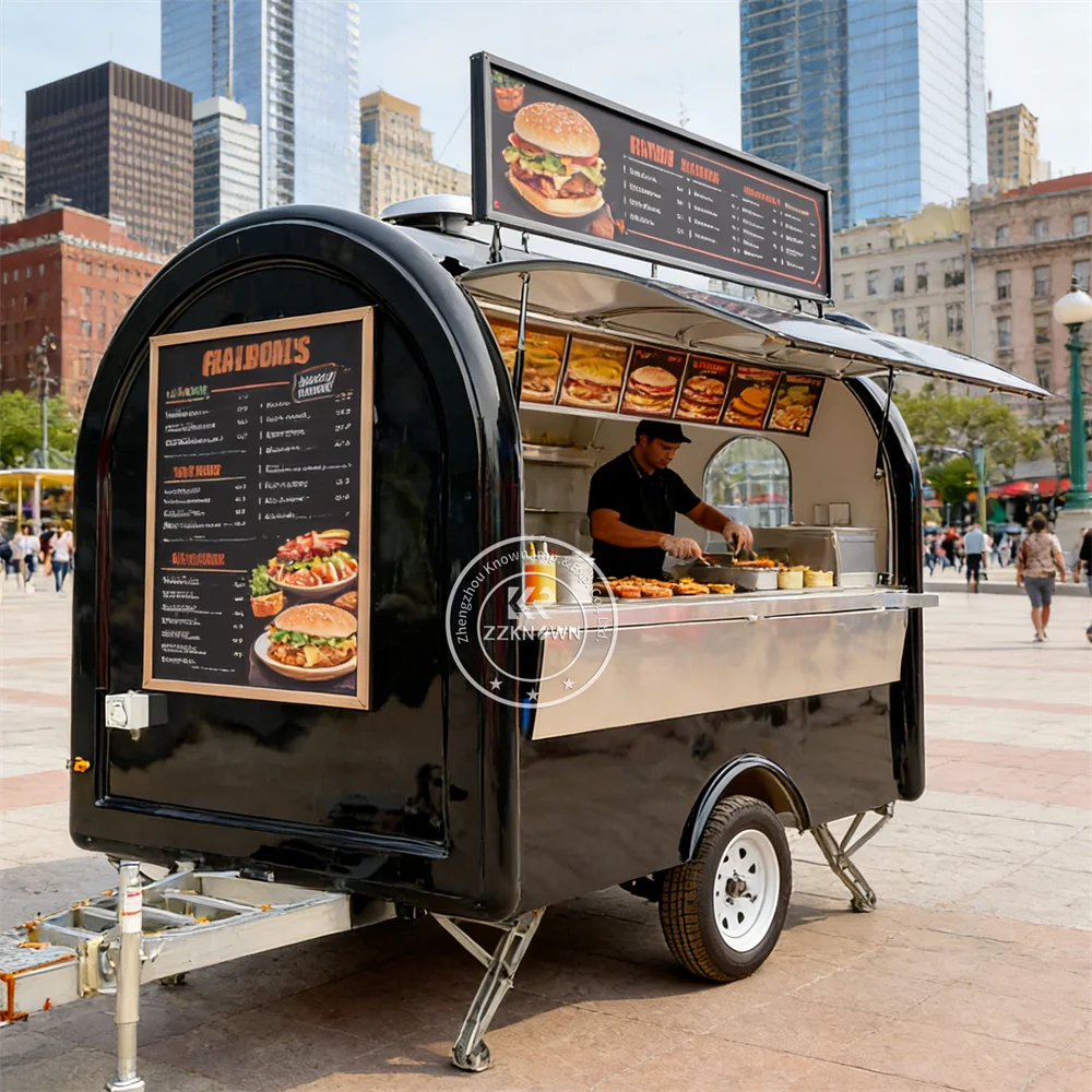 

Cheap Commercial Fast Food Truck With Full Kitchen Kebab Pizza Ice Cream Dessert Trailer Food Truck Trailer For Sale